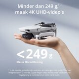 DJI Mini 4K Fly More Combo drone - 10 km bereik - 31 min vliegtijd